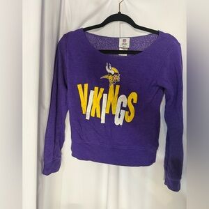 NFL Team Apparel Purple Shirt Kids
